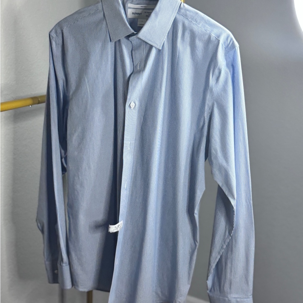 Old Navy Light Blue Dress Shirt